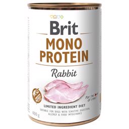Brit Mono Protein Våtfoder För Hunden Med Kanin 400gr